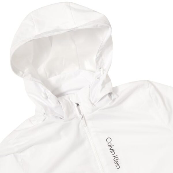 Oso Hooded Windbreaker, White - Afbeelding 7