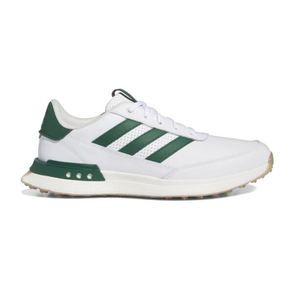 S2G Spikeless Leather 24, Cloud White/Collegiate Green/Gum