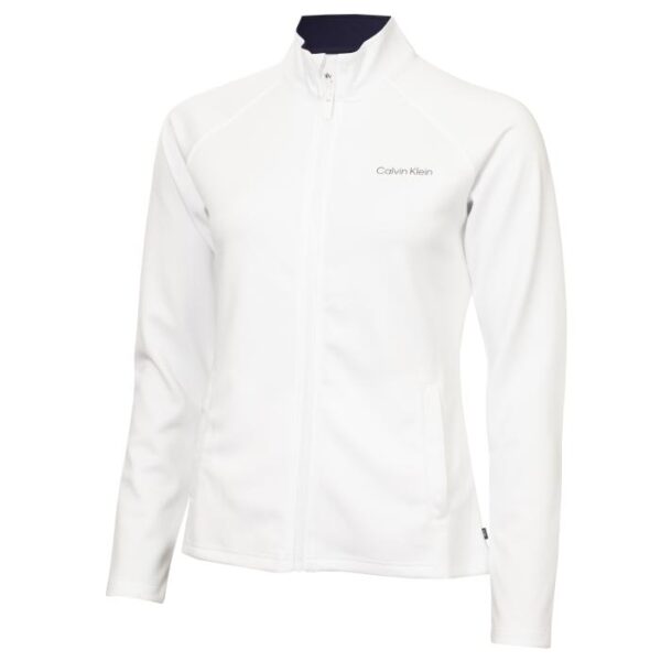 Blanco Full Zip Top, White