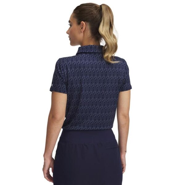 Playoff 3.0 Printed Polo, Midnight Navy/Downpour Gray - Afbeelding 2