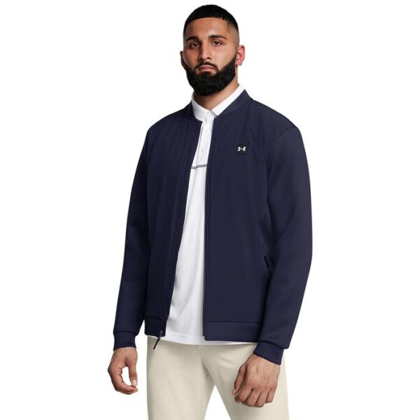 Drive Pro Storm Hybrid Full-Zip, Midnight Navy/Metallic Silver - Afbeelding 2