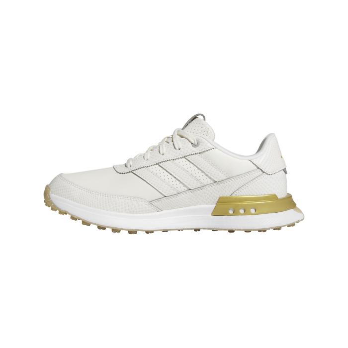 S2G Spikeless Leather 25, Off White/Gold Met/Gum - Afbeelding 2