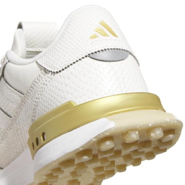 S2G Spikeless Leather 25, Off White/Gold Met/Gum - Afbeelding 6