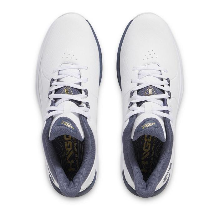 Drive Pro SL Wide, White/Metallic Gold/Downpour Gray - Afbeelding 3