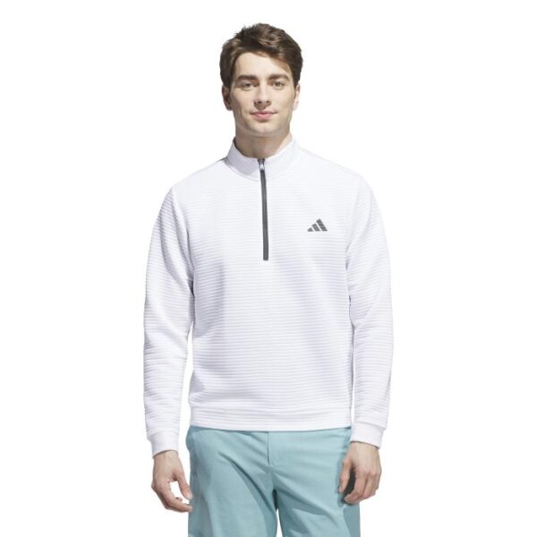 Ultimate 365 DWR Textured Pullover 1/4 Zip, White - Afbeelding 2