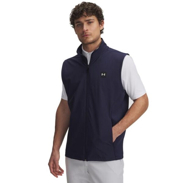 Drive Pro Storm Hybrid Vest, Midnight Navy/Metallic Silver