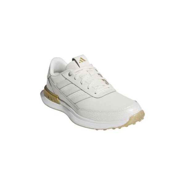 S2G Spikeless Leather 25, Off White/Gold Met/Gum - Afbeelding 7
