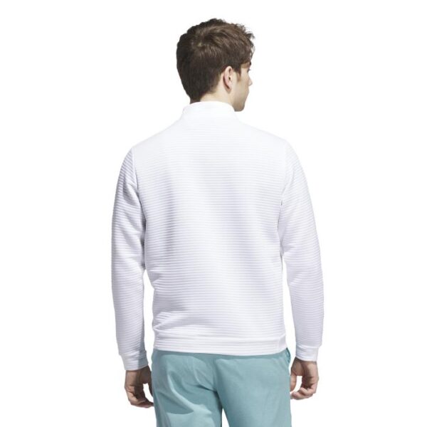 Ultimate 365 DWR Textured Pullover 1/4 Zip, White - Afbeelding 3