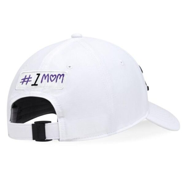 Tour Performance Cap #1 Mom, White/Black - Afbeelding 2