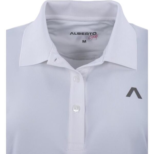 Nora Cool Comfort Polo, Wit - Afbeelding 3