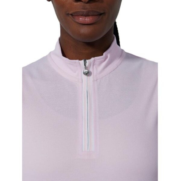 Kim Sleeveless Poloshirt, Pink - Afbeelding 3