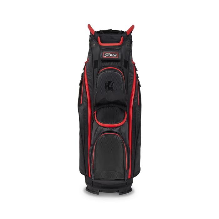 Stadry 14 Cart Bag, Black/Black/Red - Afbeelding 3