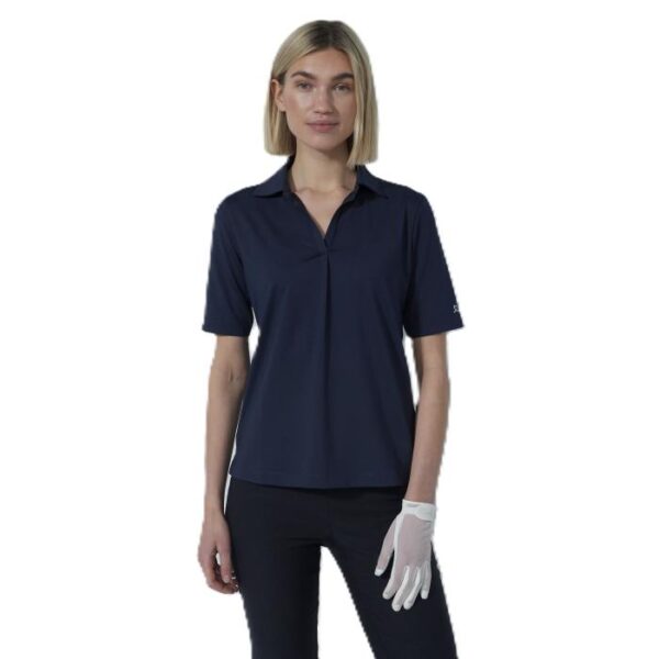 Bella Birdie 1/2 Sleeve Poloshirt, Navy