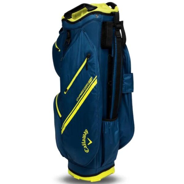 Chase Dry 14 Cart Bag, Navy/Flame Yellow - Afbeelding 4