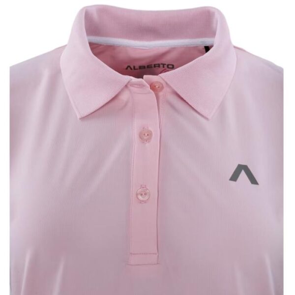 Nora Cool Comfort Polo, Rosé - Afbeelding 3