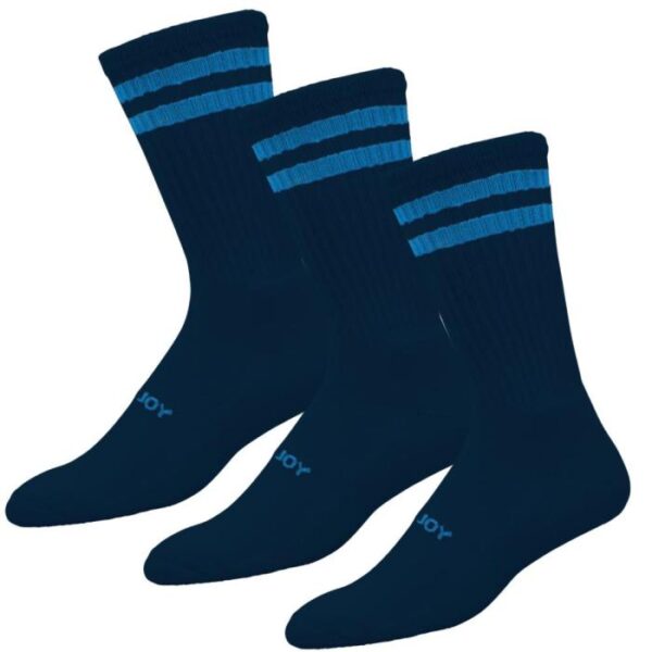 Comfortsof Crew Socks 3 paar, Navy