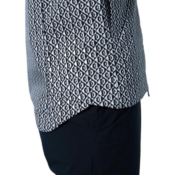 Flaine Print Rain Jacket, Diamond - Afbeelding 3