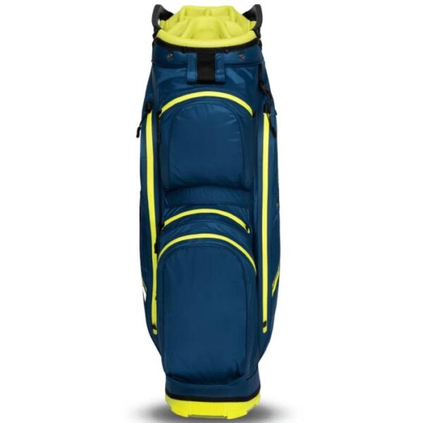 Chase Dry 14 Cart Bag, Navy/Flame Yellow - Afbeelding 3