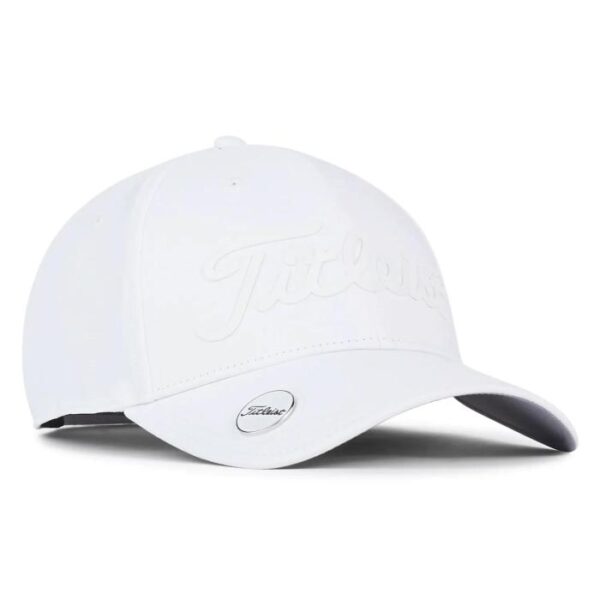 Players Performance Ball Marker Cap, White/White - Afbeelding 3