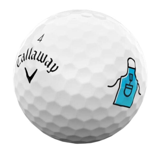 Limited Editon Supersoft Grillmaster Golfballen Wit, Dozijn - Afbeelding 5