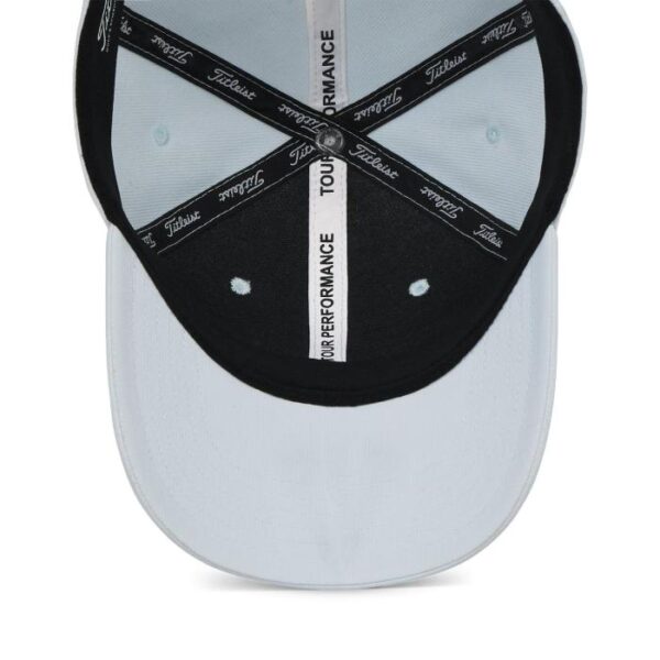 Junior Tour Performance Cap, Blue/White/Navy - Afbeelding 4