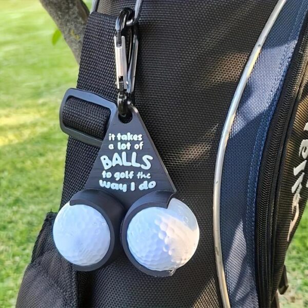 Ballenhouder It takes a lot of balls to golf the way I do - Afbeelding 2
