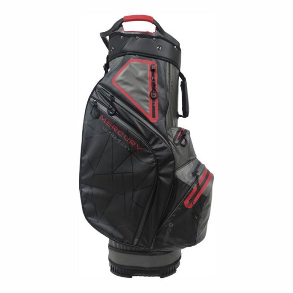 Mercury Ultra Dry Cart Bag, Black/Charcoal/Red - Afbeelding 4