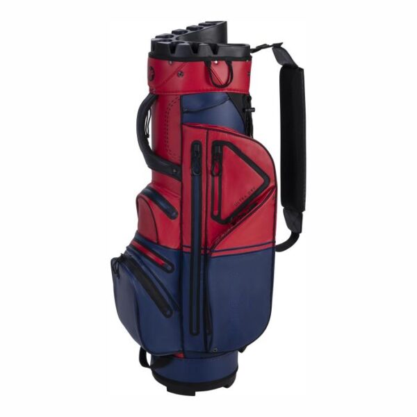 Ventura Ultra Dry Cart Bag, Navy/Red