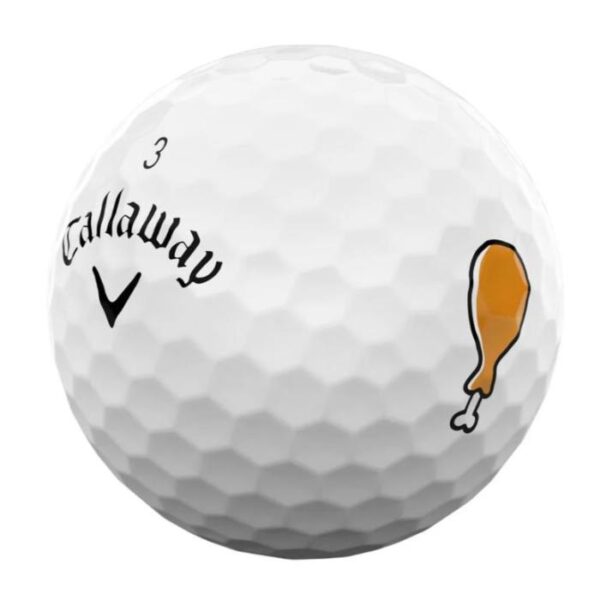 Limited Editon Supersoft Grillmaster Golfballen Wit, Dozijn - Afbeelding 4
