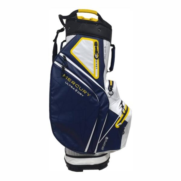 Mercury Ultra Dry Cart Bag, Navy/White/Yellow - Afbeelding 4