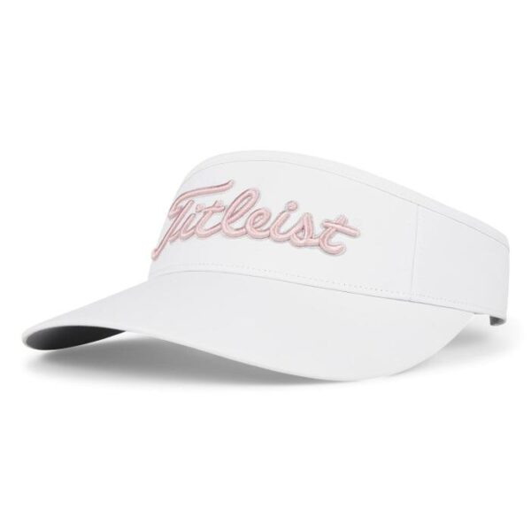 Sundrop Visor, White/Soft Pink/Marble