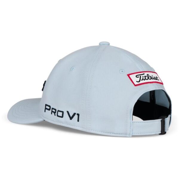 Junior Tour Performance Cap, Blue/White/Navy - Afbeelding 2