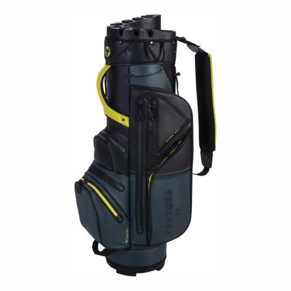 Ventura Ultra Dry Cart Bag, Green/Black/Yellow