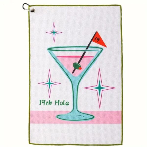 Microfiber golfhanddoek 19th Hole