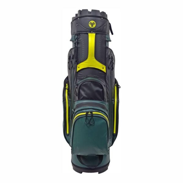 Ventura Ultra Dry Cart Bag, Green/Black/Yellow - Afbeelding 4