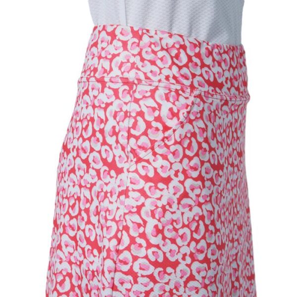 Sheermotion Golf Skort 45 cm, Leo Coral - Afbeelding 3