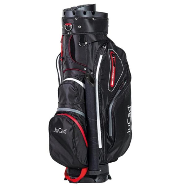 Manager Aquata Cart Bag, Zwart/Rood/Grijs