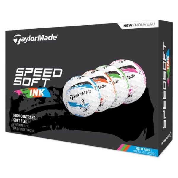 Speedsoft Ink Golfballen Multi, Dozijn