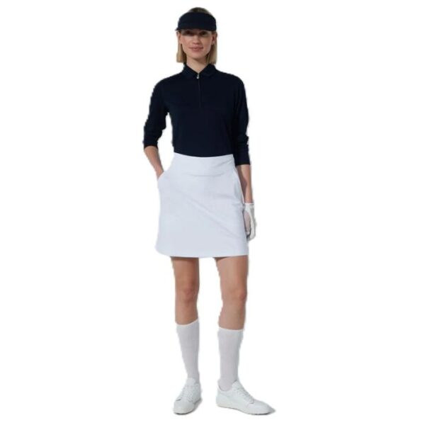 Genua Skort 45cm, Wit