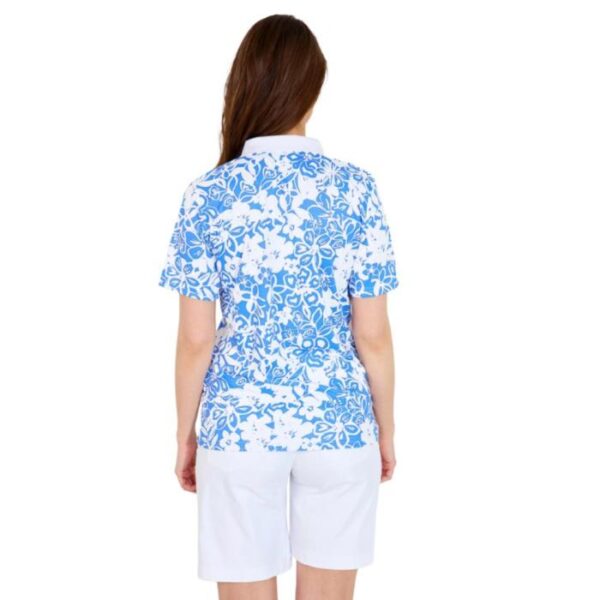 Victoria Drycool Poloshirt, Summer Blue - Afbeelding 3