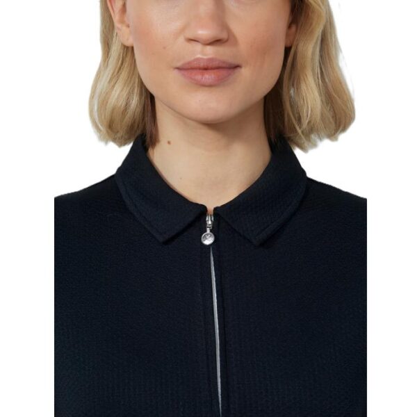 Peoria Short Sleeve Poloshirt, Zwart - Afbeelding 3