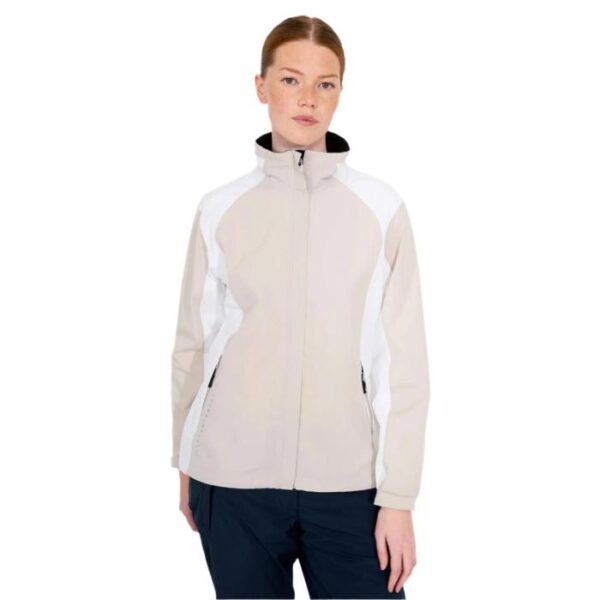 Links Stretch Rainjacket, Sandshell - Afbeelding 2