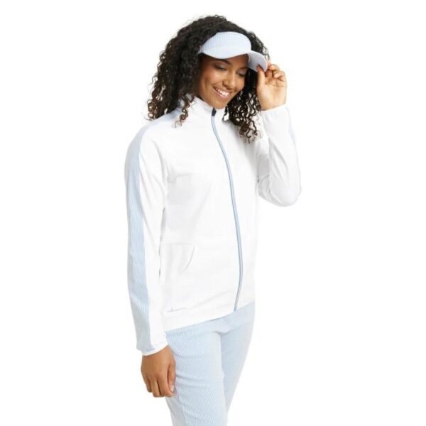 Bovey Midlayer Jacket, White - Afbeelding 2