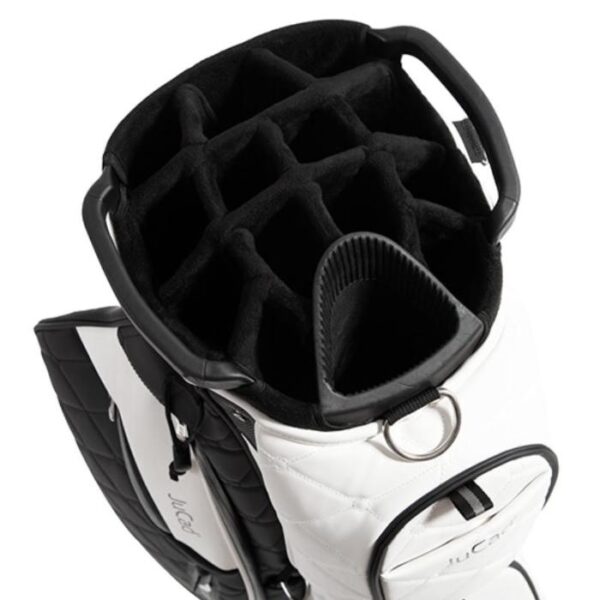 First Class Cart Bag, Zwart/Wit - Afbeelding 2