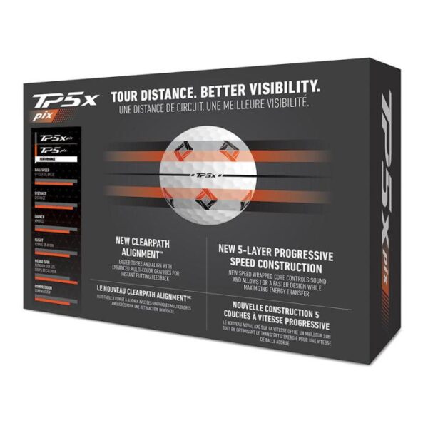 TP5x Pix Wit Golfballen, Dozijn - Afbeelding 4