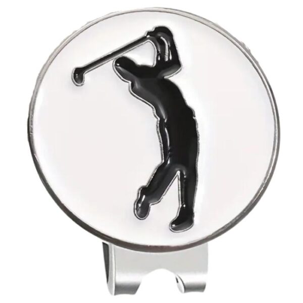 Ball Marker & Magneetclip, Golfer