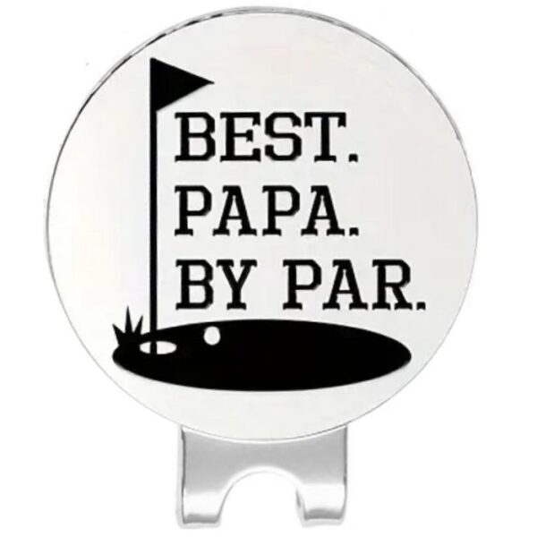 Ball Marker & Magneetclip, Best papa by Par