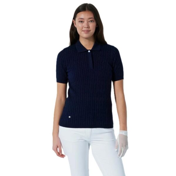 Madelene 1/2 Shirt Pullover, Navy