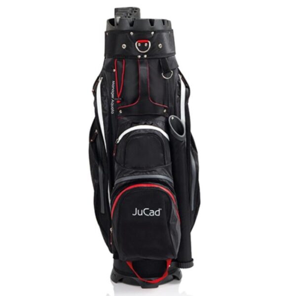 Manager Aquata Cart Bag, Zwart/Rood/Grijs - Afbeelding 4