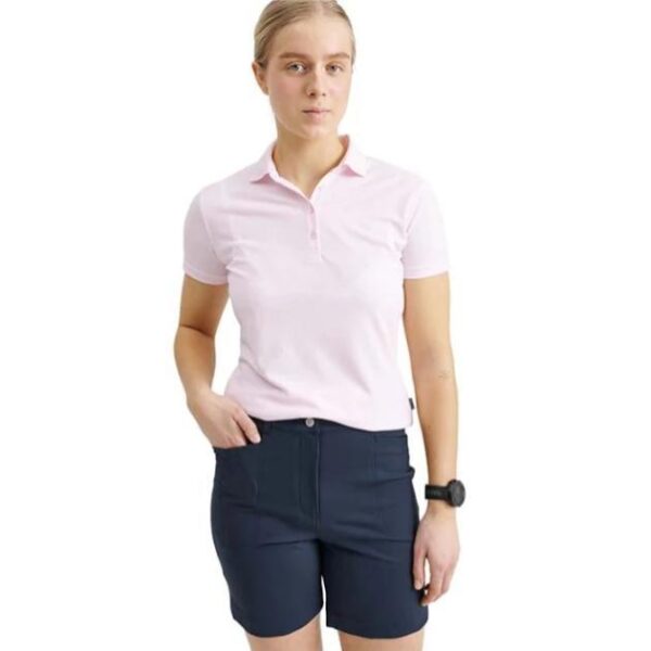 Cray Drycool Poloshirt, Light Pink - Afbeelding 2